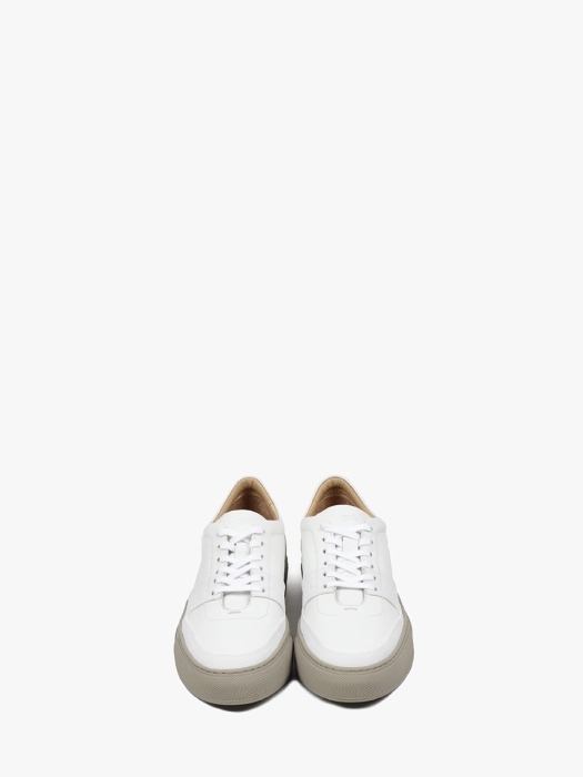 balmoral 06 nubuck/leather clay white