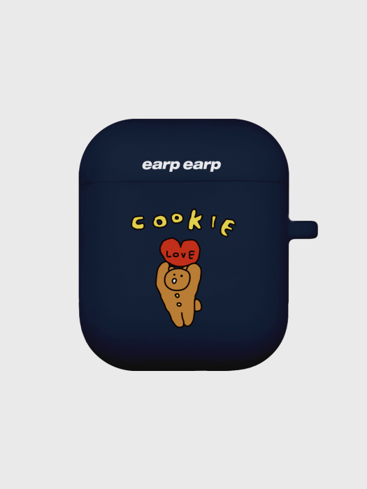 bear cookie-navy(Air Pods)