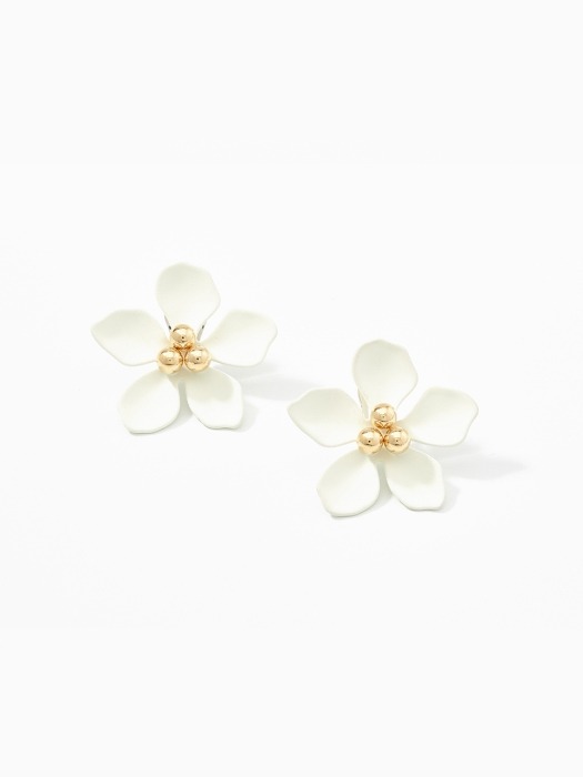 oxalis flower earring