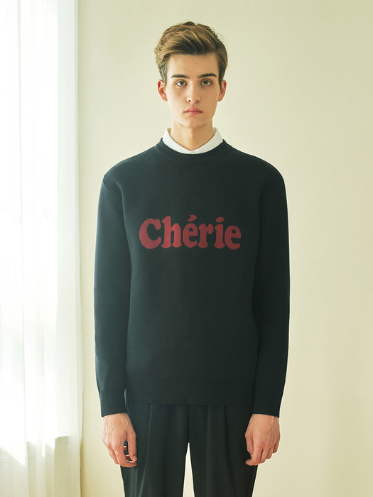 CHERIE WOOL KNIT (BLACK)