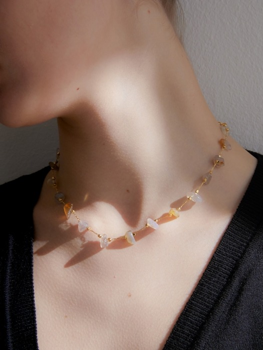 salt necklace (choker)