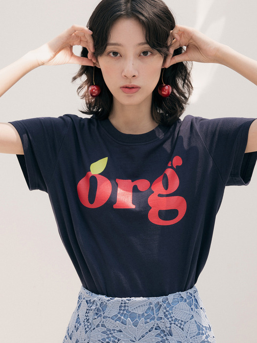 ORG PRINTING T-SHIRTS NAVY