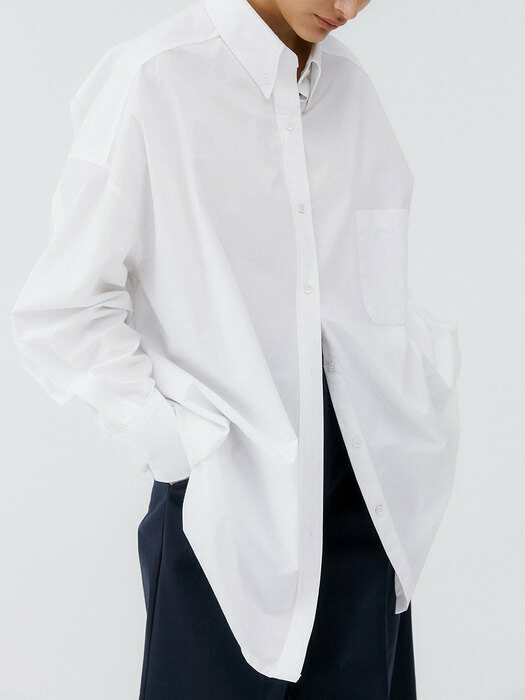 Over Fit Shirts_White_Ver.2