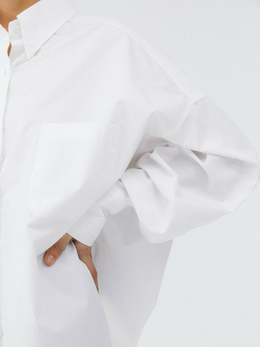 Over Fit Shirts_White_Ver.2