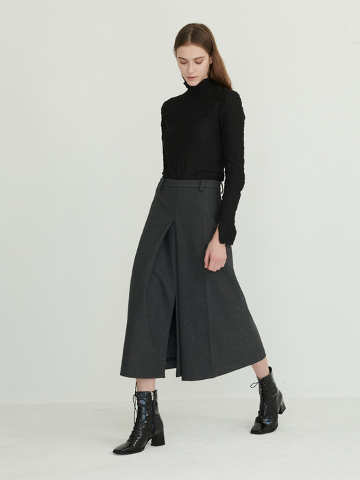 loyd skirt (charcoal)