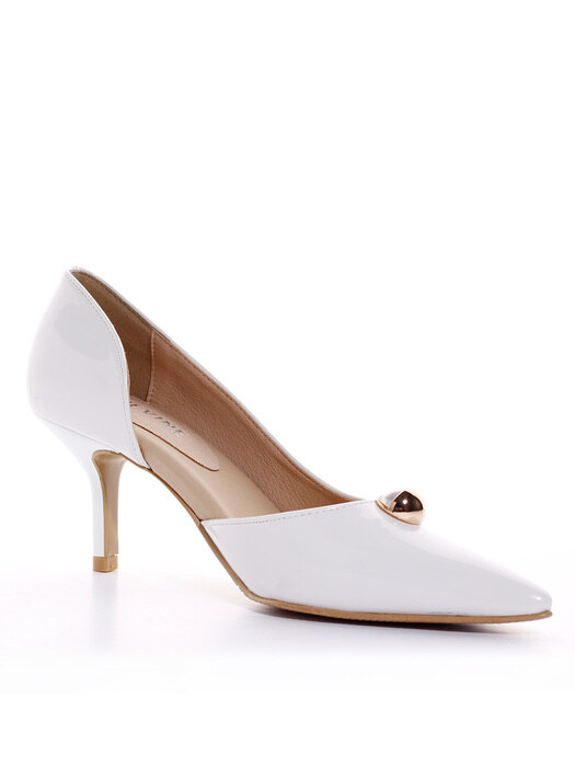 Half-moon Pearl Stiletto