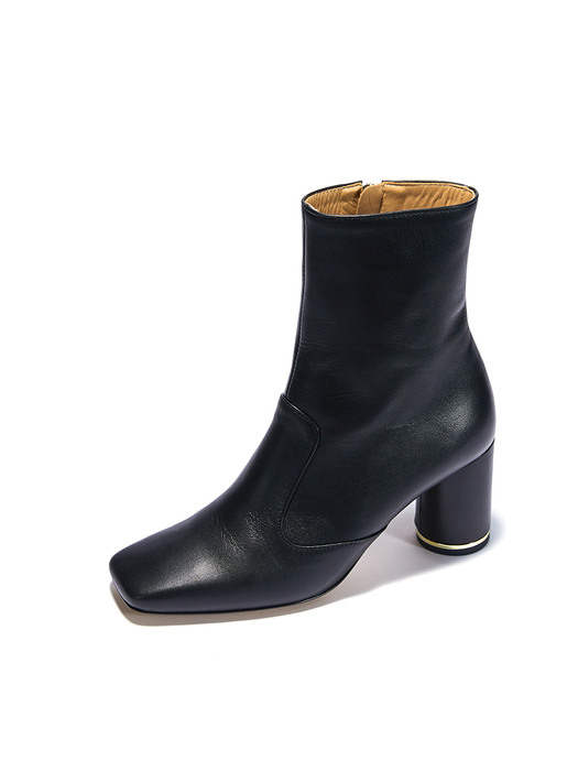 Block Half Boots_Black