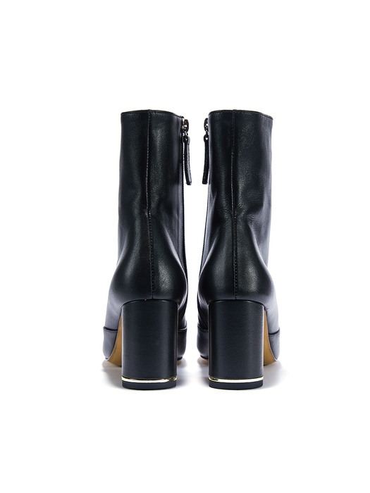 Block Half Boots_Black