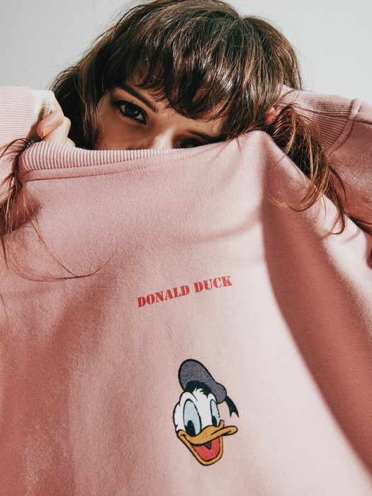 DONALD DUCK PINK SWEATSHIRTS