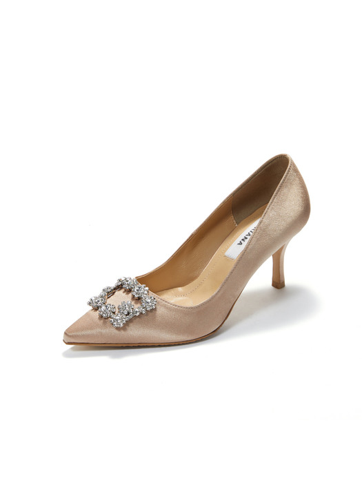 Crystal Stiletto_Beige Gold