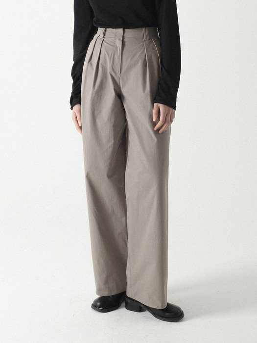 Two Tuck Easy Pants (2colors)