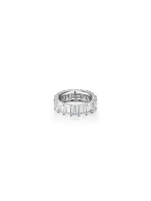 [Silver925]Fancy Emerald Cut Ring_CR0482