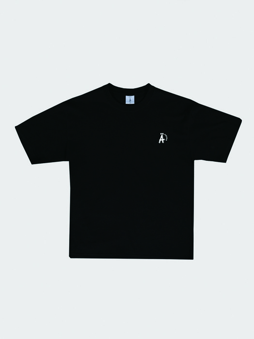 서핑 디스코 05 블랙 티셔츠