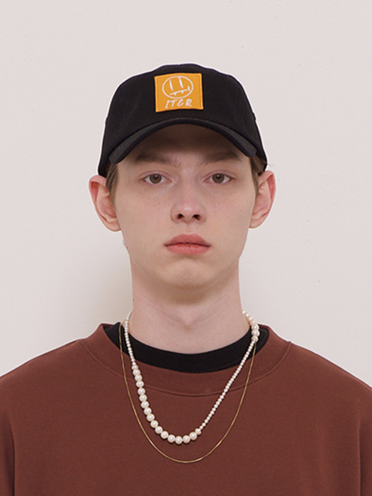 FACE BOX LOGO CAMP CAP_BLACK