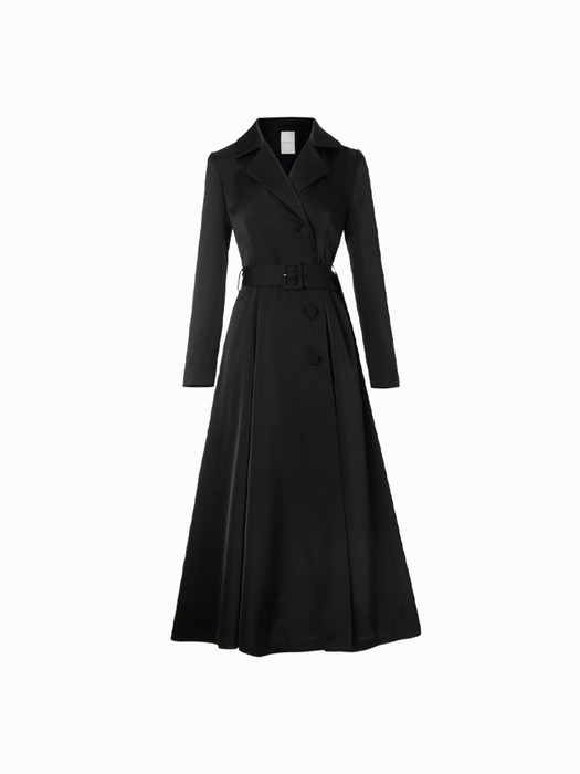 Celina Trench Coat (Black)