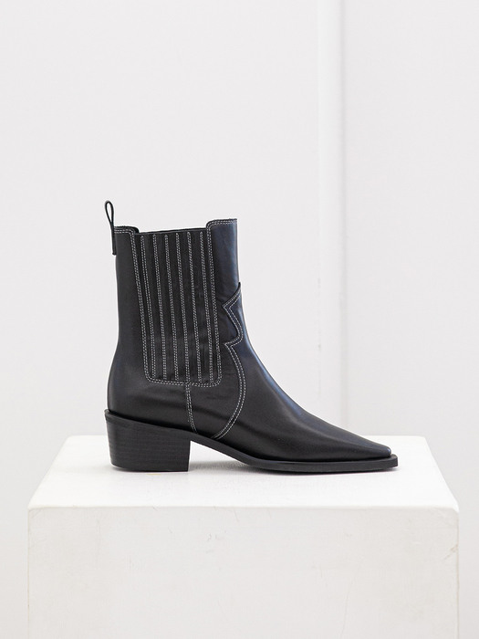 Tau Chelsea-Boots 타우 첼시부츠 21F22BK