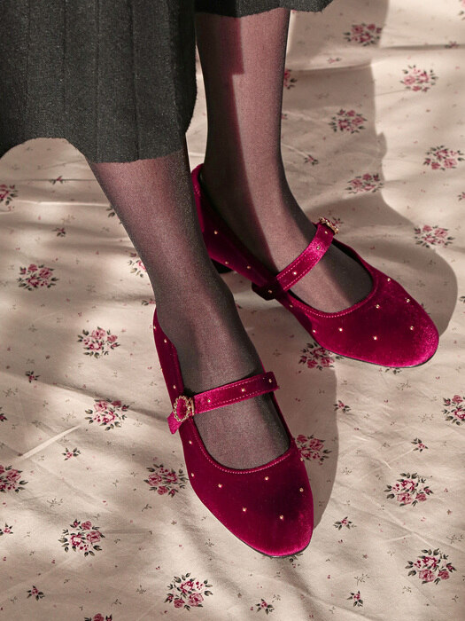 [단독]1425 Melany Maryjane Shoes-4color