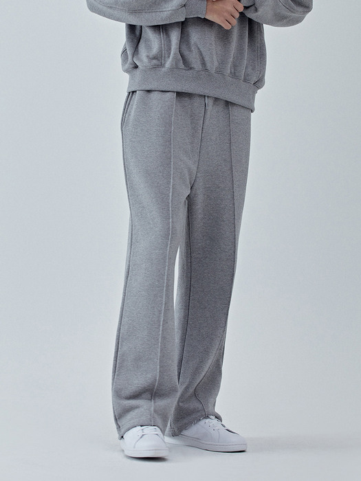 COTN LINE SWEAT PANTS : COTN 라인 스웻팬츠_그레이 M