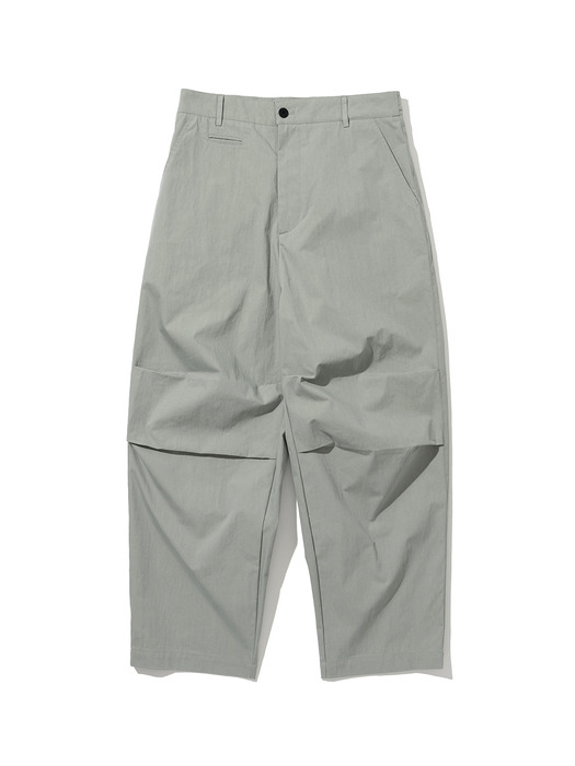 bulge cotton pants grey