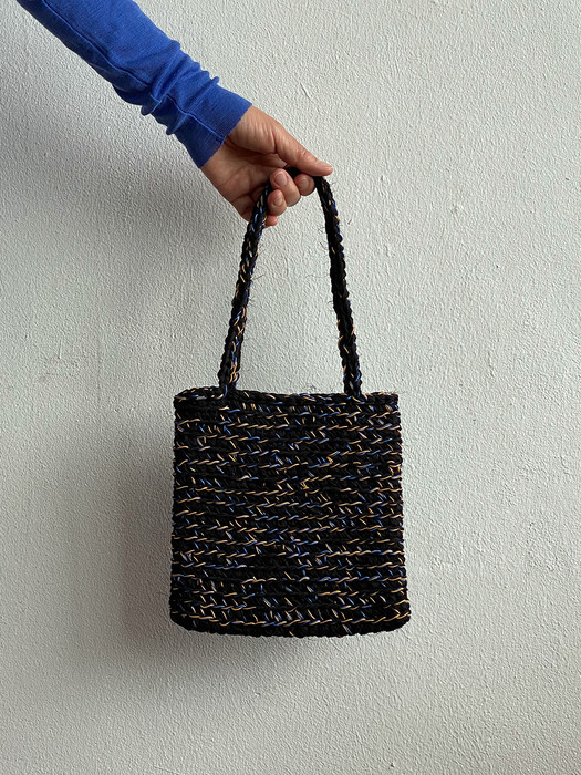 speckled bag s - blue/yellow