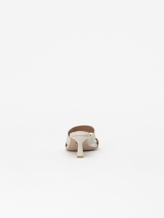 Thoner Thong Mule Sandals in Ivory