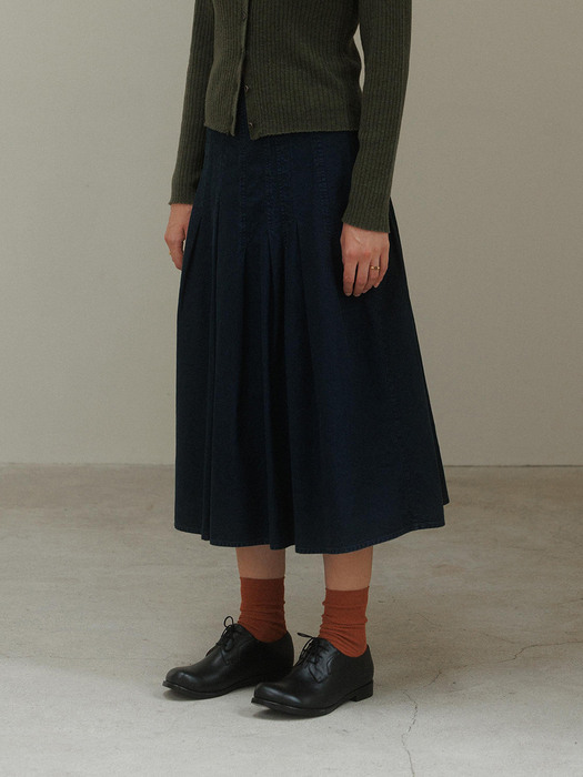 rhea denim skirt