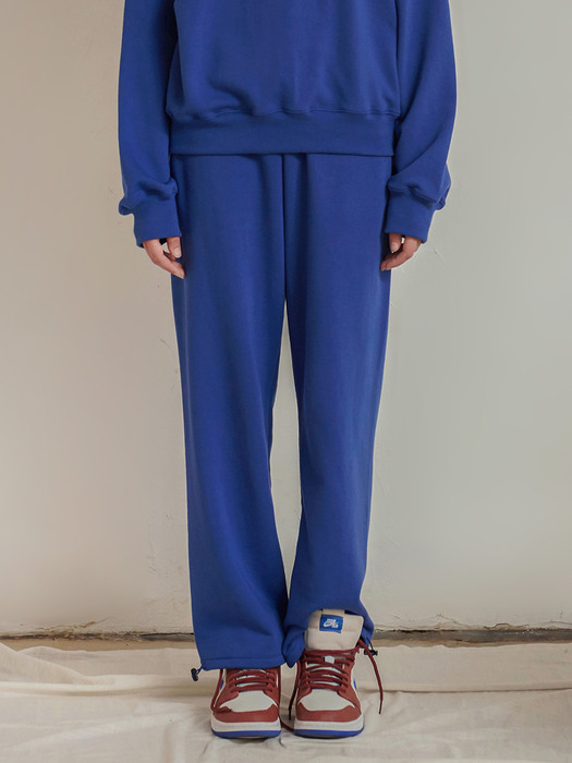 Wide 2way Jogger Pants Blue