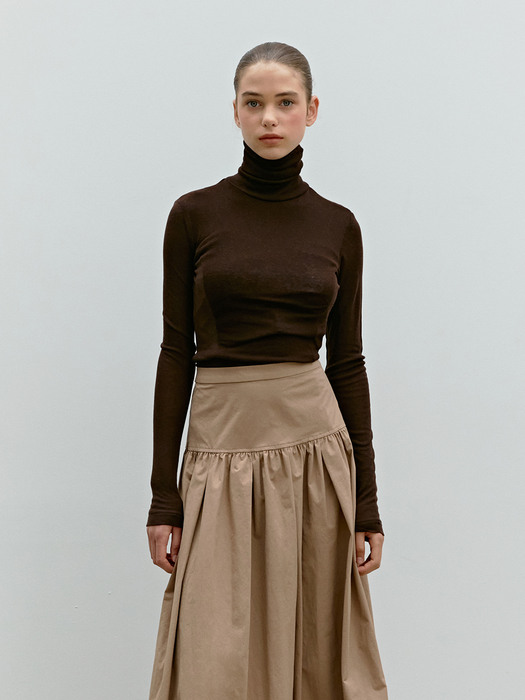 TWF WOOL TURTLENECK TOP_4COLORS