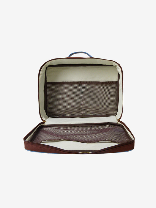 [N]BUDDY Hotel de and you travel bag (Chocolate)
