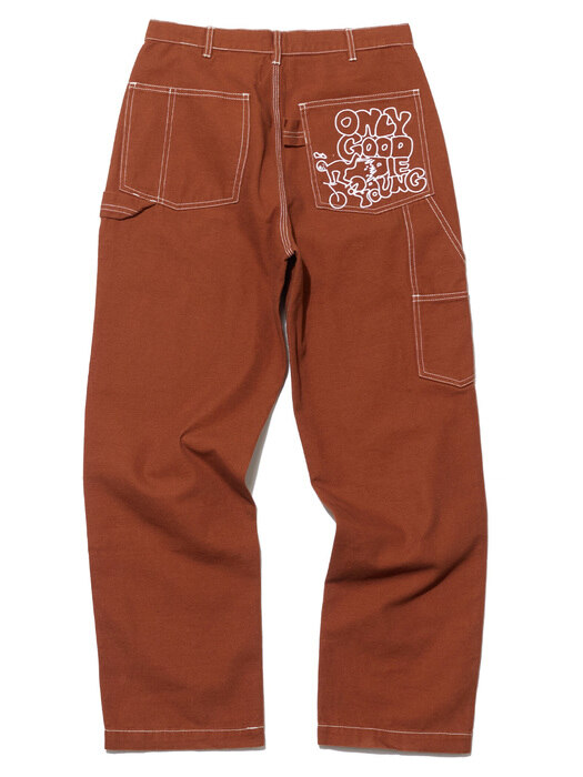 BILLY CARPENTER PANTS (WORKER BROWN)