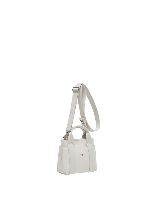 Stacey Daytrip Tote Canvas Mini Ivory