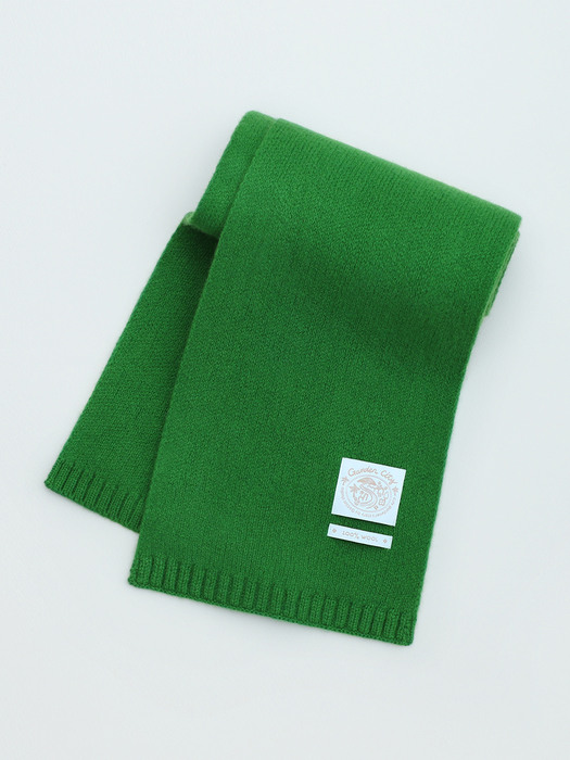 GARDEN CITY WOOL MUFFLER - GREEN 머플러 목도리