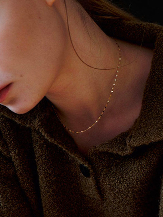 [14k gold] Un.k.02 / libe necklace