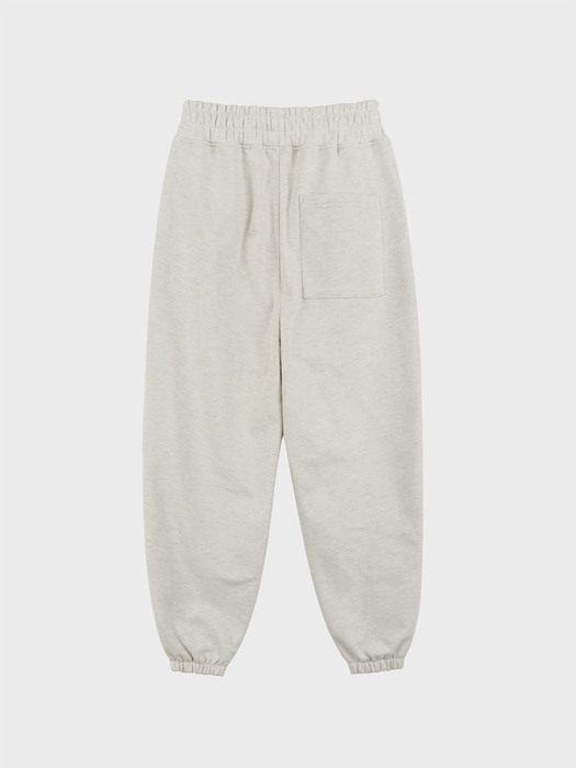 LINE JOGGER SWEAT PANTS_IVORY