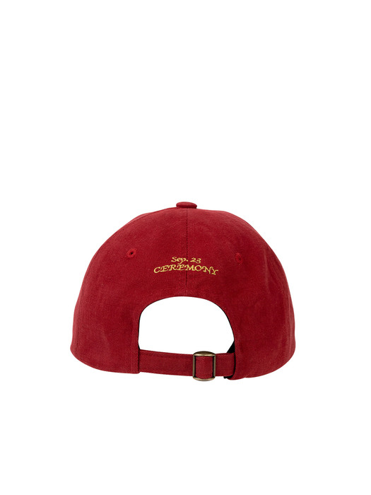 LOGO CAP, RED