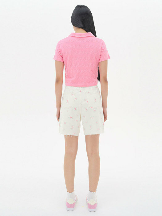 Crop PK T-shirts_Pink