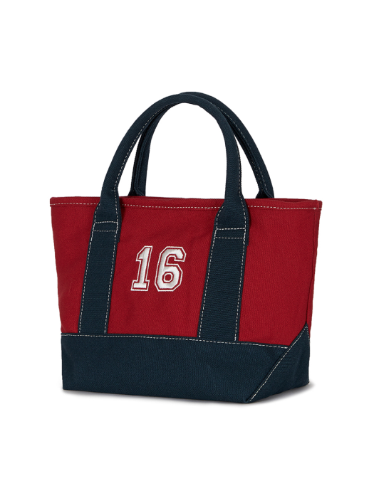 Contrast Tote Bag (Red)