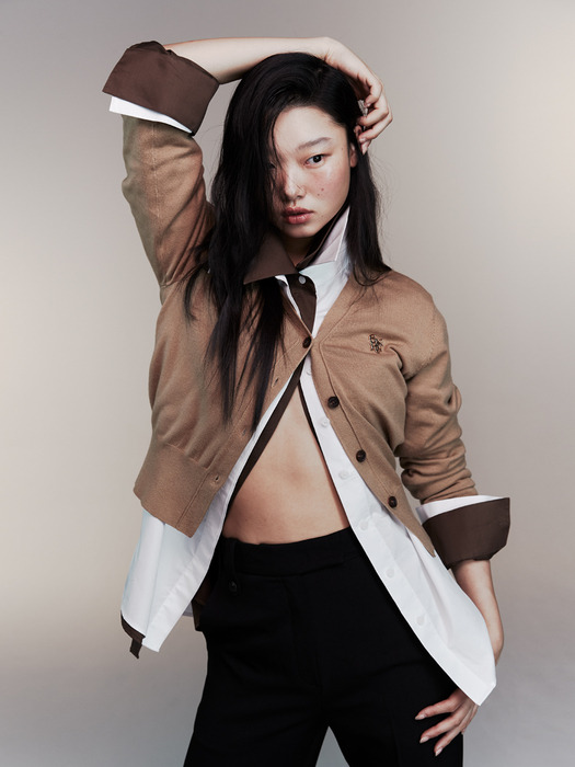 GNRL 에센셜 가디건 [BEIGE] / WBD3L04503