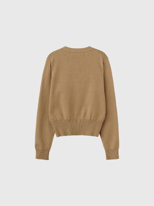 GNRL 에센셜 가디건 [BEIGE] / WBD3L04503