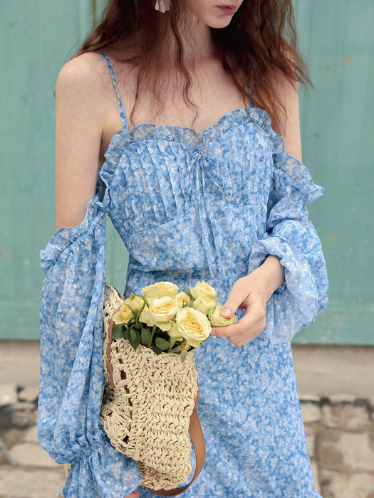 DD_Blue floral slip dress