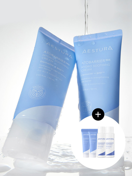 아토베리어365 하이드로 수딩크림 60ML 2개