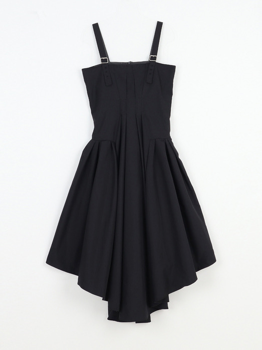 EDA Strap Dress-Black