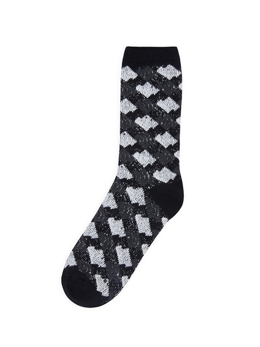 Tenit gingham socks Noir