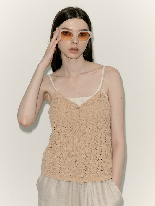 AR_Solid knit bustier_2color