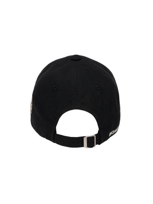 A LOGO CAP_BLACK BEIGE