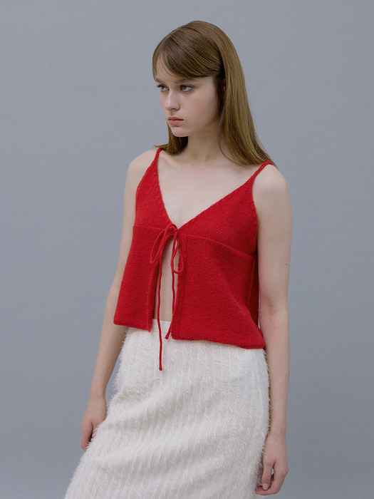 Knit Mini Top (Red)