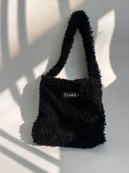 Poodle bag - black