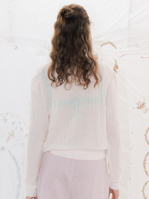 Via Rinker summer cardigan (Light pink)