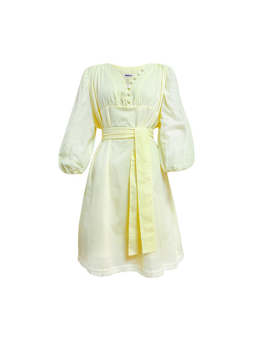 Dandelion dress (butter yellow)