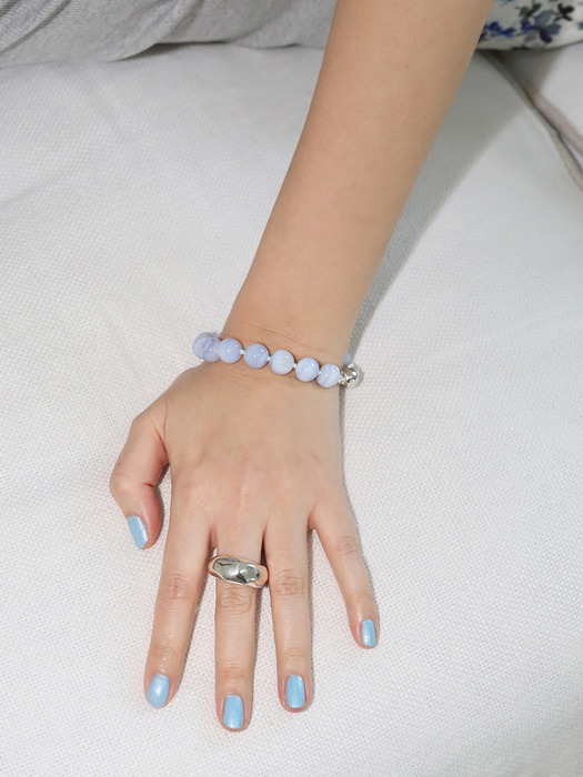 Blue Dragon Knot Bracelet / 10mm